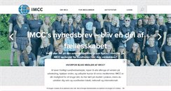 Desktop Screenshot of imcc.dk