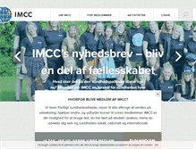 Tablet Screenshot of imcc.dk